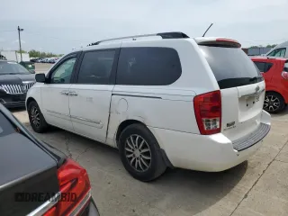 2012 Kia Sedona EX with VIN KNDMH4C75C6420641, listed as a Copart auction lot 55310425 with 212,998 mi miles and Clean Title. Bid and sale history available at carsss.com. Image 2.