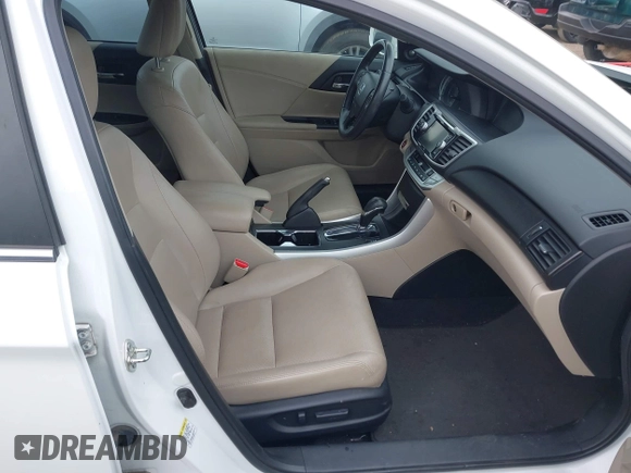2013 Honda Accord Sdn EX-L with VIN 1HGCR2F83DA223548, listed as a IAAI auction lot 42032953 with 77,432 mi miles. Bid and sale history available at carsss.com. Image 5.