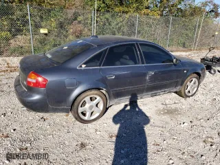 2004 Audi A6 3.0L with VIN WAULT64B34N068155, listed as a Copart auction lot 76732894 with 163,442 mi miles and Salvage Title. Bid and sale history available at carsss.com. Image 3.
