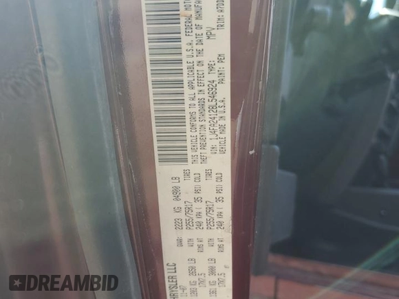 2008 Jeep Wrangler X с VIN 1J4FA24128L546924, выставлен на аукционе Copart как лот 58186175 с пробегом 224 632 миль миль и Списание • Salvage title. История ставок и продаж доступна на DreamBid. Изображение 12.