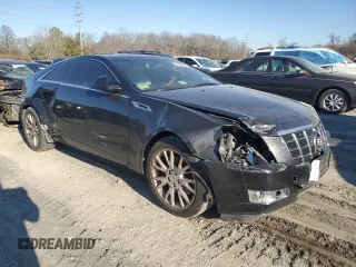 2013 Cadillac CTS Premium with VIN 1G6DP1E30D0100548, listed as a Copart auction lot 43696995 with Not Provided miles and Salvage Title. Bid and sale history available at DreamBid. Image 4.