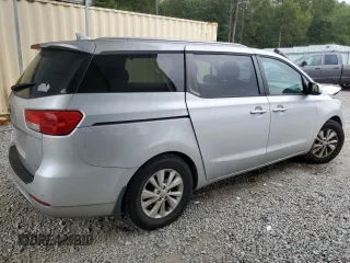 2018 Kia Sedona LX with VIN KNDMB5C12J6350371, listed as a Copart auction lot 71575374 with 117,880 mi miles and Salvage Title. Bid and sale history available at carsss.com. Image 3.