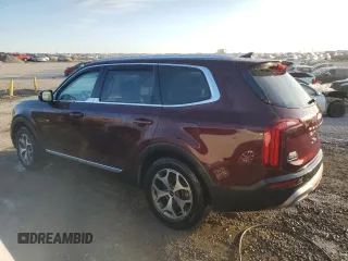 2022 Kia Telluride EX with VIN 5XYP3DHC8NG315075, listed as a Copart auction lot 46737675 with 34,048 mi miles and Salvage Title. Bid and sale history available at carsss.com. Image 2.