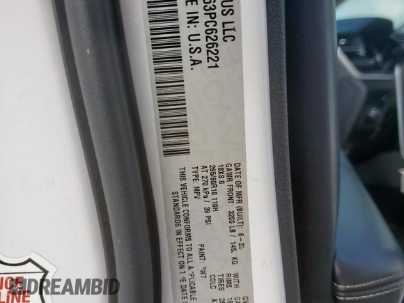 2023 Jeep Grand Cherokee z VIN 1C4RJYB63PC626221, wystawiony jako Copart lot #61619875 z przebiegiem 68 390 mil mil oraz Czysty tytuł • Clean title. Historia ofert i sprzedaży dostępna na DreamBid. Obrazek 13.