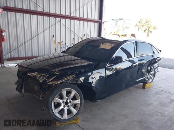 2014 Cadillac ATS Standard RWD with VIN 1G6AA5RX3E0159300, listed as a IAAI auction lot 40271449 with 124,125 mi miles. Bid and sale history available at carsss.com. Image 2.