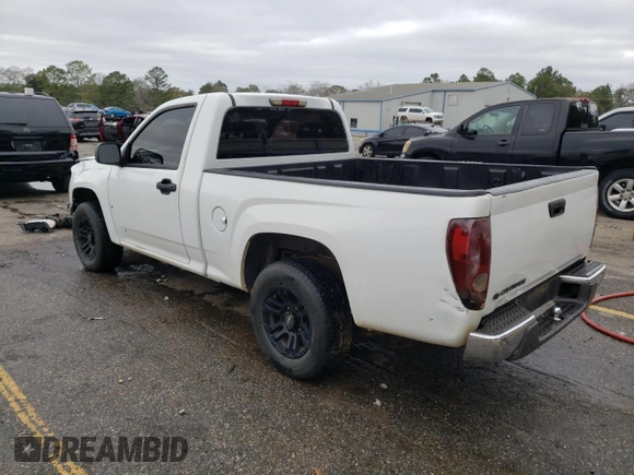 2008 Chevrolet Colorado LS with VIN 1GCCS149888165975, listed as a Copart auction lot 87202954 with 168,128 mi miles and Salvage Title. Bid and sale history available at DreamBid. Image 2.