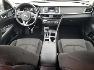 2016 Kia Optima LX Turbo with VIN 5XXGT4L10GG011106, listed as a Copart auction lot 43805715 with 81,747 mi miles and Salvage Title. Bid and sale history available at carsss.com. Image 8.