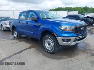 2019 Ford Ranger XL with VIN 1FTER4FH0KLB20351, listed as a IAAI auction lot 42139624 with 81,992 mi miles and . Bid and sale history available at DreamBid. Image 1.