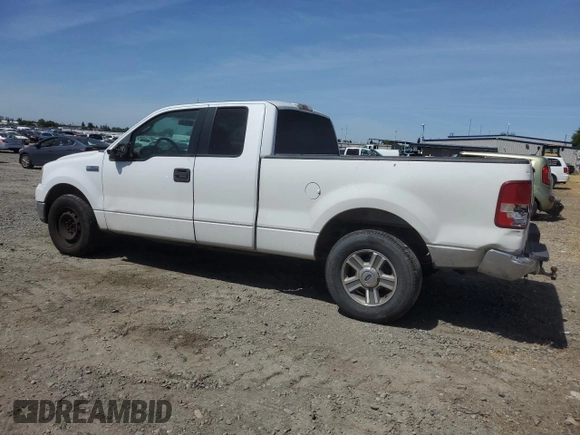 2005 Ford F-150 XLT with VIN 1FTPX12575FB38163, listed as a Copart auction lot 57256425 with 150,834 mi miles and Clean title. Bid and sale history available at DreamBid. Image 2.