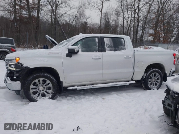 2024 Chevrolet Silverado 1500 LTZ with VIN 1GCUDGED0RZ401759, listed as a IAAI auction lot 41177004 with 2,514 mi miles and . Bid and sale history available at DreamBid. Image 14.