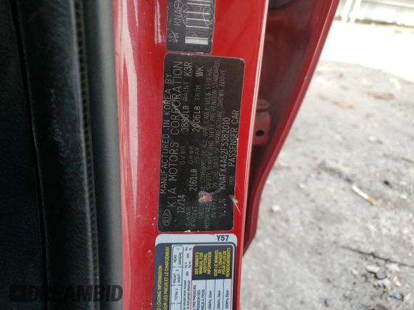 2015 Kia Forte LX with VIN KNAFX4A62F5382010, listed as a Copart auction lot 77977064 with 146,713 mi miles and Salvage Title. Bid and sale history available at carsss.com. Image 12.