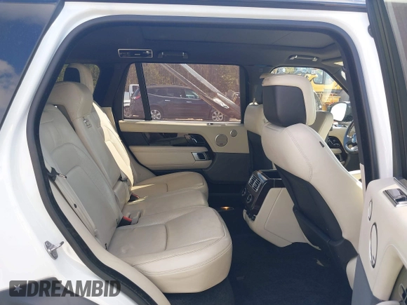 2019 Land Rover Range Rover with VIN SALGS5RE9KA541283, listed as a IAAI auction lot 40816626 with 97,958 mi miles. Bid and sale history available at carsss.com. Image 8.
