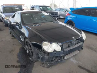 2006 Mercedes-Benz SL with VIN WDBSK79F26F115688, listed as a IAAI auction lot 42094219 with 64,665 mi miles and . Bid and sale history available at DreamBid. Image 1.
