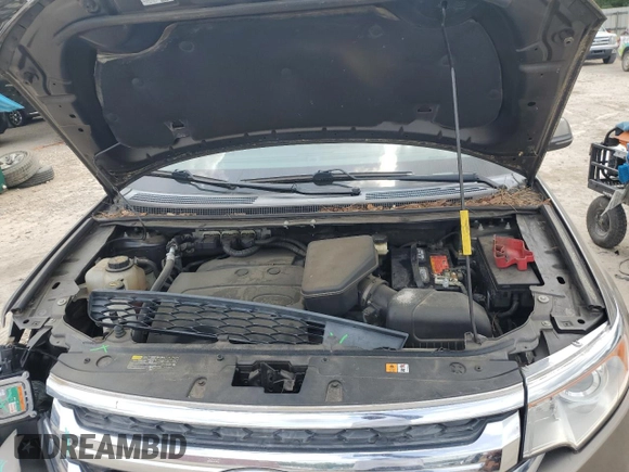 2013 Ford Edge Limited with VIN 2FMDK3KC5DBB47712, listed as a Copart auction lot 54022025 with 114,643 mi miles and Salvage Title. Bid and sale history available at carsss.com. Image 12.