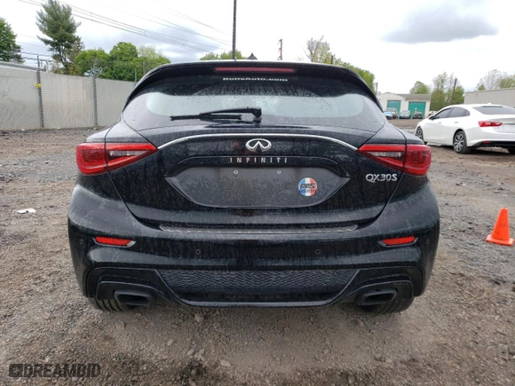 2017 Infiniti QX30 Sport with VIN SJKCH5CP9HA033061, listed as a Copart auction lot 50711533 with 41,579 mi miles. Bid and sale history available at carsss.com. Image 6.