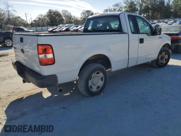 2005 Ford F-150 XL with VIN 1FTRF12W15NB44065, listed as a Copart auction lot 47255975 with 118,470 mi miles and Salvage Title. Bid and sale history available at carsss.com. Image 3.