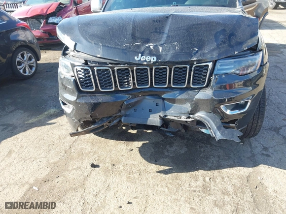 2018 Jeep Grand Cherokee Limited with VIN 1C4RJFBG0JC261355, listed as a IAAI auction lot 40790316 with 76,244 mi miles. Bid and sale history available at carsss.com. Image 6.