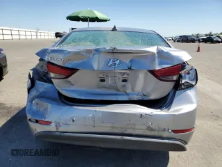 2016 Hyundai Elantra SE with VIN 5NPDH4AE8GH691786, listed as a Copart auction lot 64046225 with 143,154 mi miles and Salvage title. Bid and sale history available at DreamBid. Image 6.