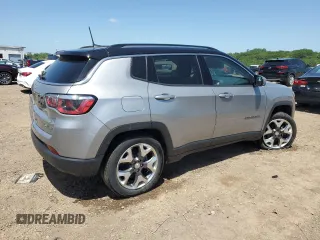 2020 Jeep Compass Limited z VIN 3C4NJDCB8LT164658, wystawiony jako Copart lot #61172915 z przebiegiem 36 620 mil mil oraz Szkoda całkowita • Salvage title. Historia ofert i sprzedaży dostępna na DreamBid. Obrazek 3.
