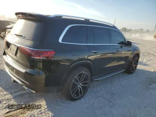 2021 Mercedes-Benz GLS 450 with VIN 4JGFF5KE4MA527565, listed as a Copart auction lot 43009363 with 21,068 mi miles and . Bid and sale history available at DreamBid. Image 3.