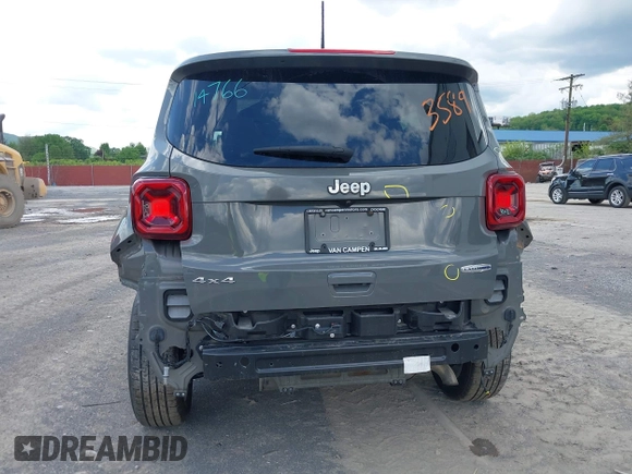 2021 Jeep Renegade Latitude with VIN ZACNJDB14MPM34631, listed as a IAAI auction lot 42043589 with 44,955 mi miles and . Bid and sale history available at DreamBid. Image 6.