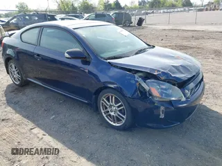 2007 Scion tC Spec with VIN JTKDE177770186408, listed as a IAAI auction lot 42100201 with 219,506 mi miles. Bid and sale history available at carsss.com. Image 1.