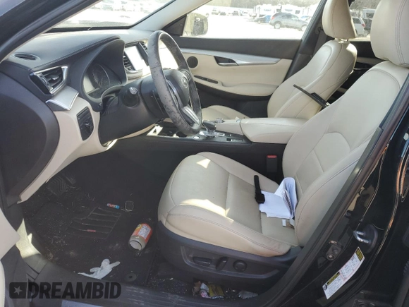 2019 Infiniti QX50 Luxe z VIN 3PCAJ5M34KF135795, wystawiony jako Copart lot #87829515 z przebiegiem 60 202 mil mil oraz Szkoda całkowita • Salvage title. Historia ofert i sprzedaży dostępna na DreamBid. Obrazek 7.