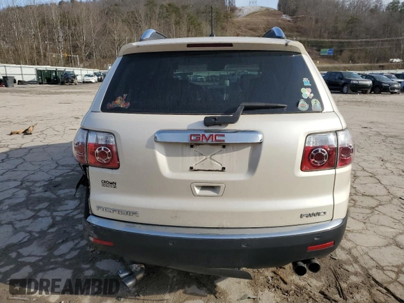 2007 GMC Acadia SLT with VIN 1GKEV337X7J174037, listed as a Copart auction lot 83875694 with 70,495 mi miles and Salvage Title. Bid and sale history available at carsss.com. Image 6.