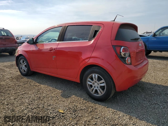 2014 Chevrolet Sonic LT with VIN 1G1JC6SB3E4146785, listed as a Copart auction lot 42540055 with 54,284 mi miles and Salvage Title. Bid and sale history available at carsss.com. Image 2.