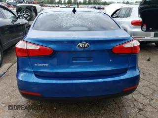 2014 Kia Forte LX with VIN KNAFK4A62E5072887, listed as a Copart auction lot 54943764 with 0 mi miles and Salvage Title. Bid and sale history available at carsss.com. Image 6.