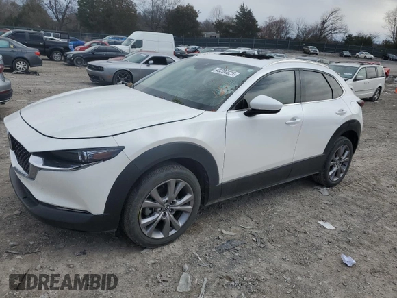2021 Mazda CX-30 Premium z VIN 3MVDMADM2MM219102, wystawiony jako Copart lot #48200825 z przebiegiem 40 742 mil mil oraz Szkoda całkowita • Salvage title. Historia ofert i sprzedaży dostępna na DreamBid. Obrazek 1.