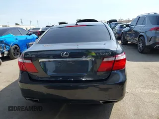 2007 Lexus LS 460 with VIN JTHBL46F375050759, listed as a IAAI auction lot 41848554 with 106,257 mi miles. Bid and sale history available at carsss.com. Image 16.