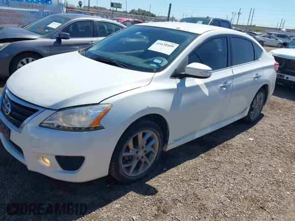 2015 Nissan Sentra SR with VIN 3N1AB7AP4FY267713, listed as a IAAI auction lot 41630409 with 99,919 mi miles and . Bid and sale history available at DreamBid. Image 18.