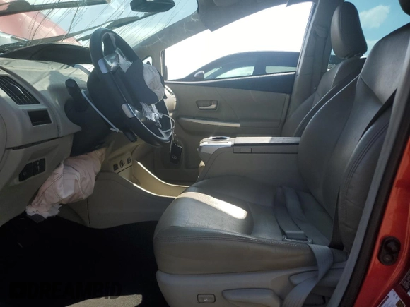 2012 Toyota Prius Two with VIN JTDZN3EU3C3026617, listed as a Copart auction lot 53897425 with Not Provided miles and Salvage Title. Bid and sale history available at DreamBid. Image 7.