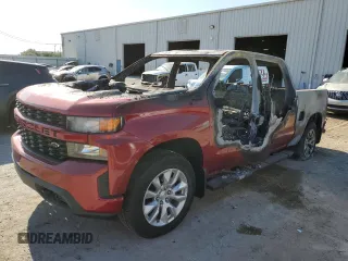 2022 Chevrolet Silverado 1500 Custom with VIN 1GCPWBEK4NZ236768, listed as a Copart auction lot 53791165 with Not Provided miles and Non Repairable. Bid and sale history available at DreamBid. Image 1.