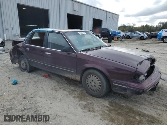1996 Buick Century Special with VIN 1G4AG53M1T6477562, listed as a Copart auction lot 47639775 with 158,827 mi miles and Salvage Title. Bid and sale history available at carsss.com. Image 4.