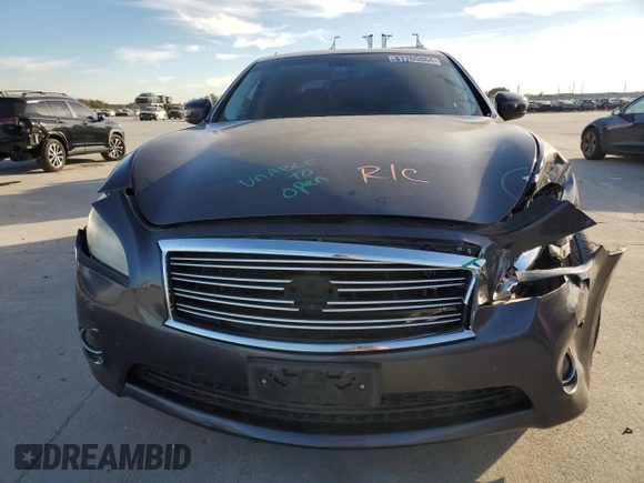 2011 Infiniti M37 with VIN JN1BY1AP8BM322399, listed as a Copart auction lot 81765864 with 107,444 mi miles and Salvage Title. Bid and sale history available at carsss.com. Image 5.