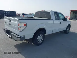 2010 Ford F-150 XL with VIN 1FTEX1CW1AKE21903, listed as a IAAI auction lot 41658076 with 276,008 mi miles. Bid and sale history available at carsss.com. Image 4.