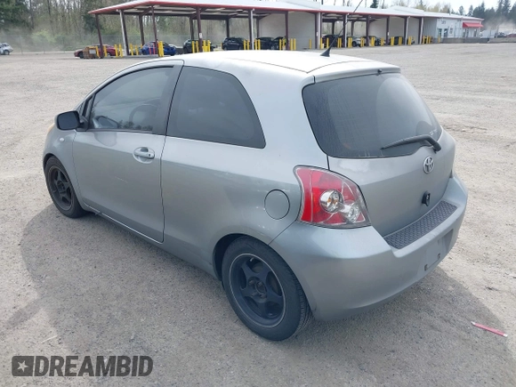 2008 Toyota Yaris with VIN JTDJT923785166103, listed as a IAAI auction lot 42015196 with 155,545 mi miles. Bid and sale history available at carsss.com. Image 3.