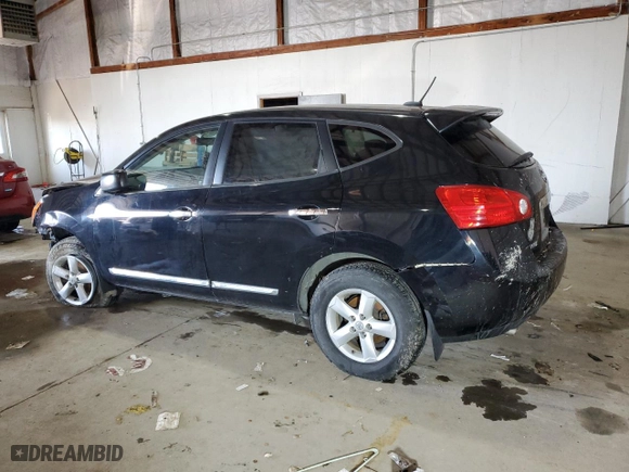 2012 Nissan Rogue S with VIN JN8AS5MT7CW251331, listed as a Copart auction lot 89265295 with 0 mi miles and Salvage Title. Bid and sale history available at carsss.com. Image 2.