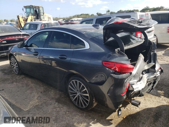 2021 BMW 2 Series 228i xDrive with VIN WBA73AK02M7G57615, listed as a Copart auction lot 36461863 with 37,686 mi miles. Bid and sale history available at carsss.com. Image 2.