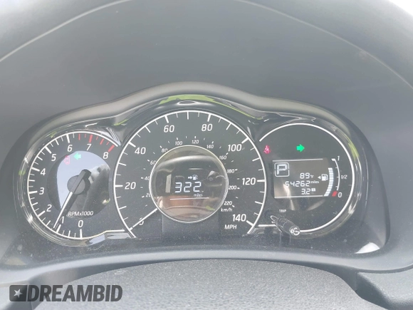 2016 Nissan Note S Plus with VIN 3N1CE2CP9GL367577, listed as a IAAI auction lot 41837179 with 54,262 mi miles and . Bid and sale history available at DreamBid. Image 7.