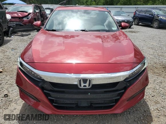 2018 Honda Accord Touring z VIN 1HGCV1F96JA115967, wystawiony jako Copart lot #58365445 z przebiegiem 81 531 mil mil oraz Nie do naprawy • Non repairable. Historia ofert i sprzedaży dostępna na DreamBid. Obrazek 5.