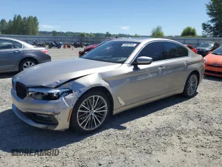 2017 BMW 5 Series 530i z VIN WBAJA5C36HWA35011, wystawiony jako Copart lot #55387645 z przebiegiem 102 013 mil mil oraz Szkoda całkowita • Salvage title. Historia ofert i sprzedaży dostępna na DreamBid. Obrazek 1.