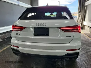 2023 Audi Q3 S line Premium with VIN WA1DECF34P1107427, listed as a IAAI auction lot 42845142 with 43,670 mi miles and . Bid and sale history available at DreamBid. Image 38.