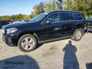 2017 Mercedes-Benz GLS 450 with VIN 4JGDF6EE1HA959352, listed as a Copart auction lot 70310663 with 96,230 mi miles and . Bid and sale history available at DreamBid. Image 1.