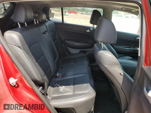 2017 Kia Sportage EX with VIN KNDPNCAC7H7267598, listed as a Copart auction lot 59286135 with 80,416 mi miles and Salvage title. Bid and sale history available at DreamBid. Image 11.