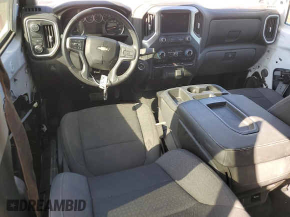 2020 Chevrolet Silverado 1500 LT with VIN 3GCPWCED1LG204770, listed as a Copart auction lot 48547275 with 0 mi miles and Salvage Title. Bid and sale history available at carsss.com. Image 8.