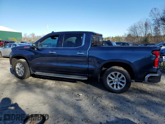 2021 Chevrolet Silverado 1500 LTZ with VIN 3GCUYGET6MG133899, listed as a Copart auction lot 80316094 with Not Provided miles and Salvage Title. Bid and sale history available at DreamBid. Image 2.