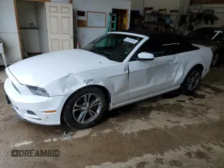 2014 Ford Mustang V6 with VIN 1ZVBP8EM3E5328616, listed as a Copart auction lot 62491435 with 84,059 mi miles and Salvage title. Bid and sale history available at DreamBid. Image 1.